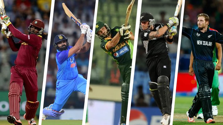Players Who Hit The Most Sixes in Cricket History