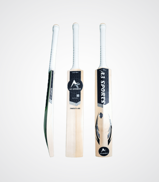 A3Sports T20 Grade 3 English Willow Cricket Bat
