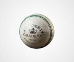 Supremo Grade-A White Leather Cricket Ball - Image 2