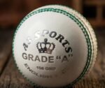 Supremo Grade-A White Leather Cricket Ball