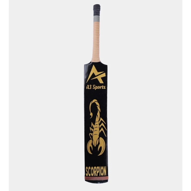 Scorpion Black Tennis Ball Cricket Bat